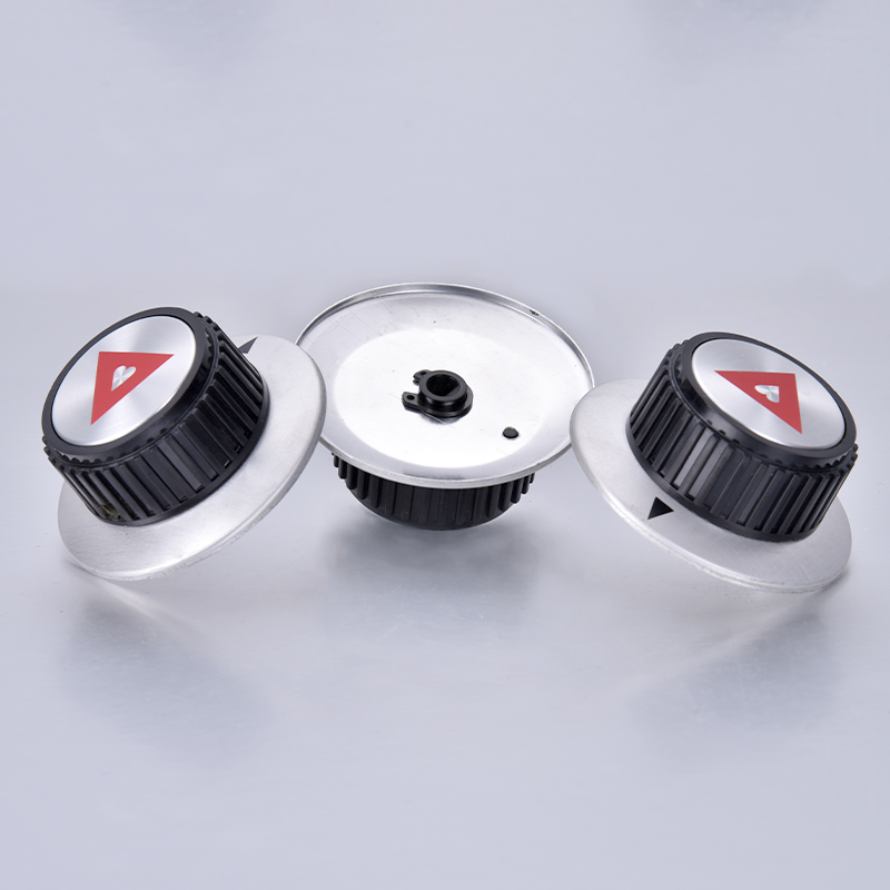 Buton arzător Buton cuptor Buton aragaz pe gaz bachelit aluminiu rotund K-B-101